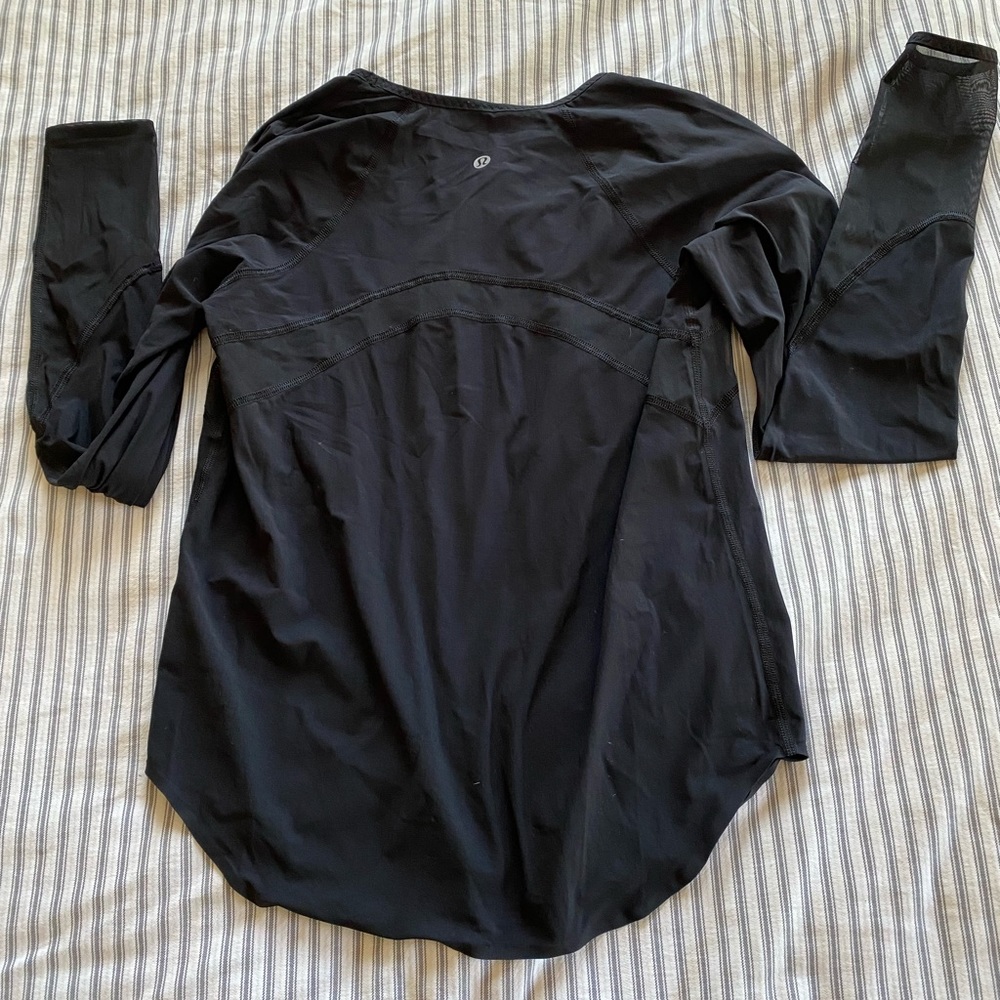 Lululemon Mesh Long Sleeve Top